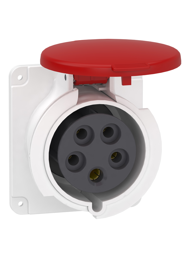 Gniazdo Pratika 32A 3P-N-E 380-415V IP44 50-60Hz PKF32G435