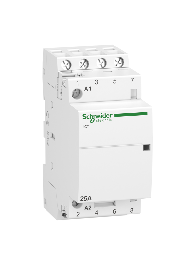 Stycznik modułowy Acti9 iCT50-25-40-230 25A 4NO 50Hz 220/240 VAC