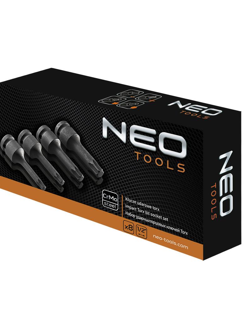Klucze udarowe Torx 1/2", zestaw 9 szt.