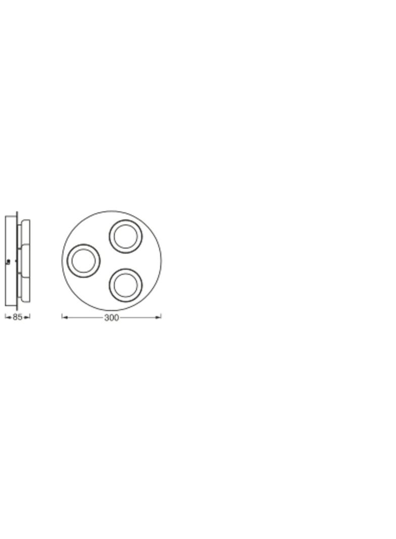 Oprawa SMART+ WIFI ORBIS ROUND 300 RD IP44 TW CR