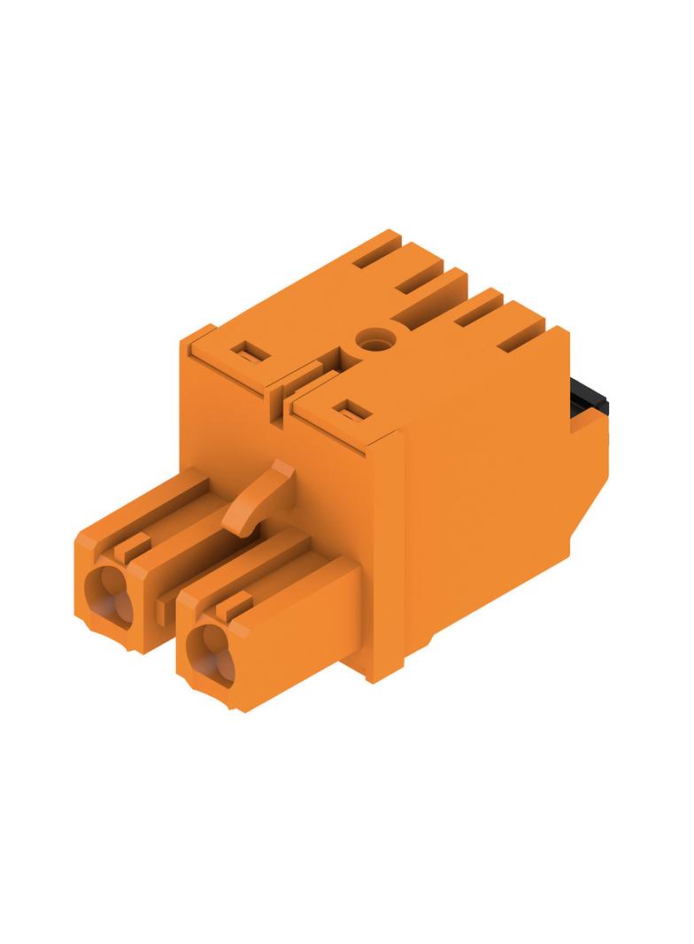 BLF 7.62HP/02/180 SN OR BX Wtyk PCB (złącze wiązki), 7.62 mm, Liczba biegunów: 2, PUSH IN /120szt./ 1043790000 WEIDMÜLLER
