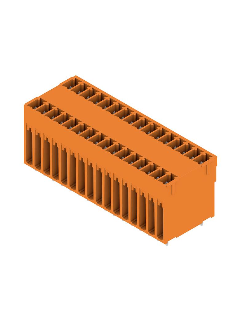 SCD 3.81/32/180G 3.2SN OR BX Wtyki PCB (złącza płyty), 3.81 mm, Liczba biegunów: 32, kąt odejścia: 180° /16szt./ 1030080000 WEIDMÜLLER