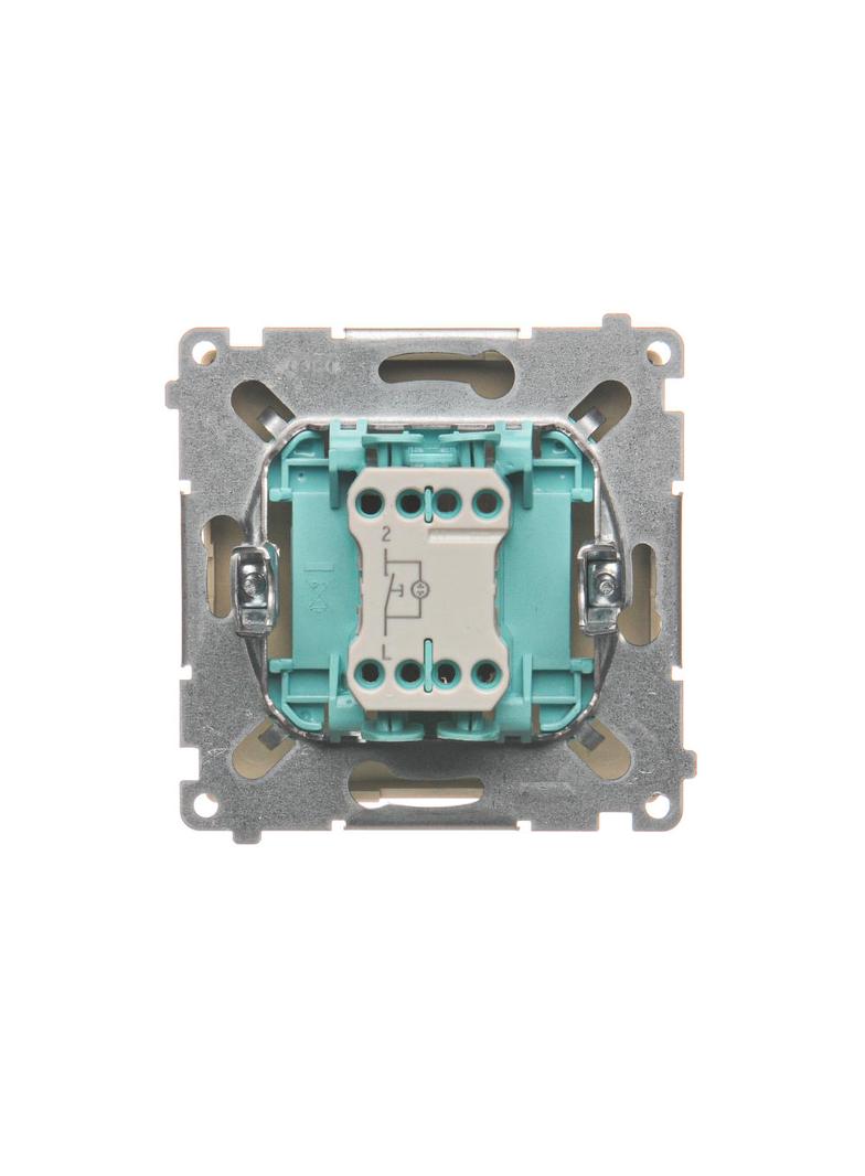 Simon Basic Przycisk światło z podświetleniem LED na 24V 10A 24V szybkozłączka beż