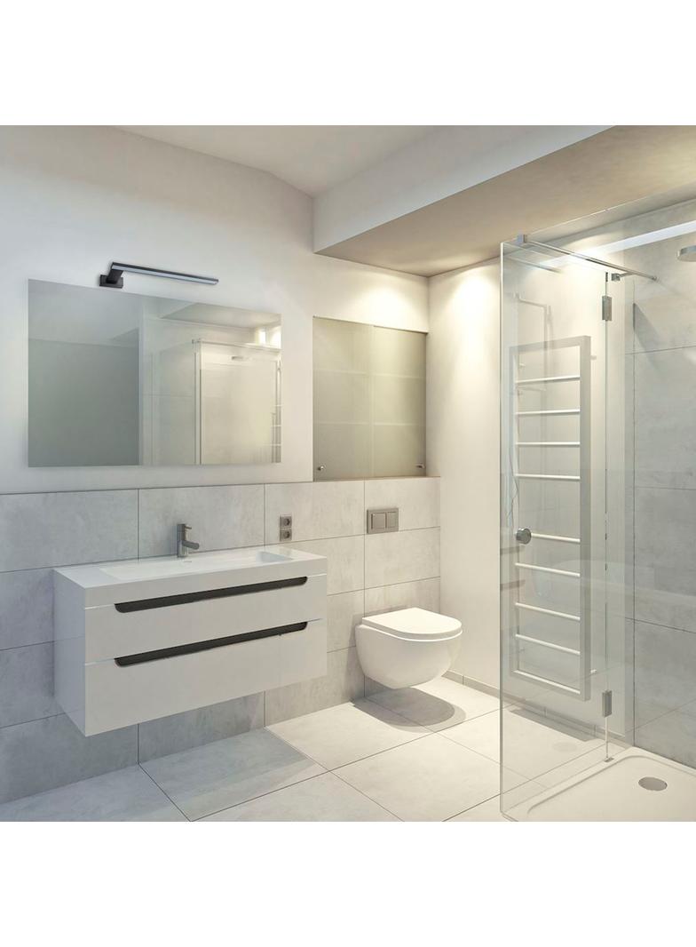 Milagro kinkiet łazienkowy nad lustro LED Shine Black 11W 770lm 4000K IP44 ML4380