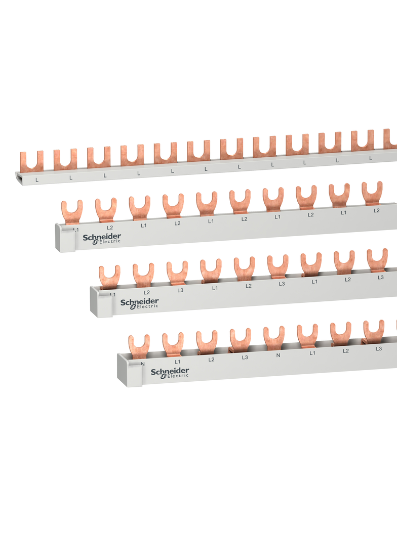 Szyna widełkowa K60 R9XFH418 63A 4-biegunowa 18 modułów