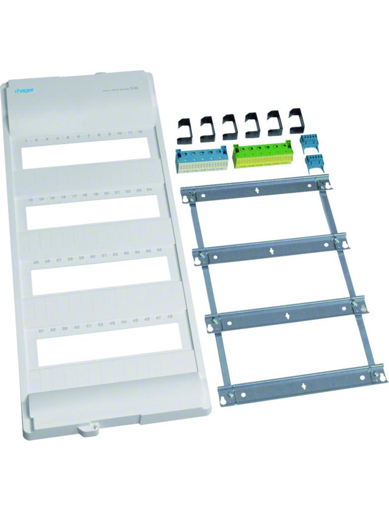 volta Zestaw wyposażeniowy bez ramki i Drzwi 4x12 VZ48NAV HAGER