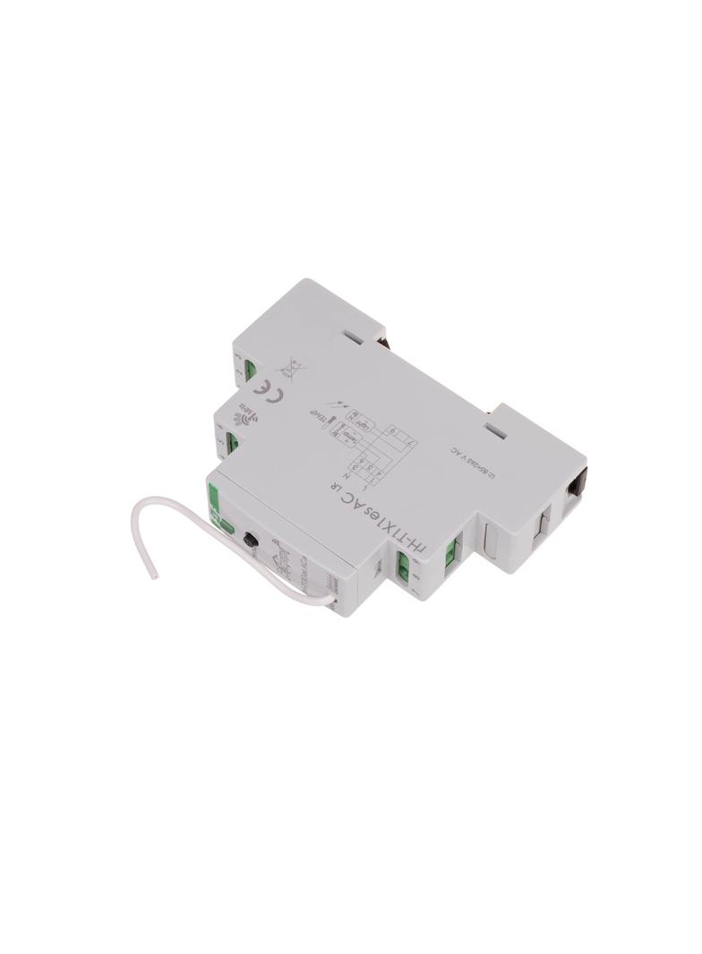 Moduł radiowy czujnika jasności/temperatury montaż na szynie DIN rH-T1X1es-AC-LR F&F