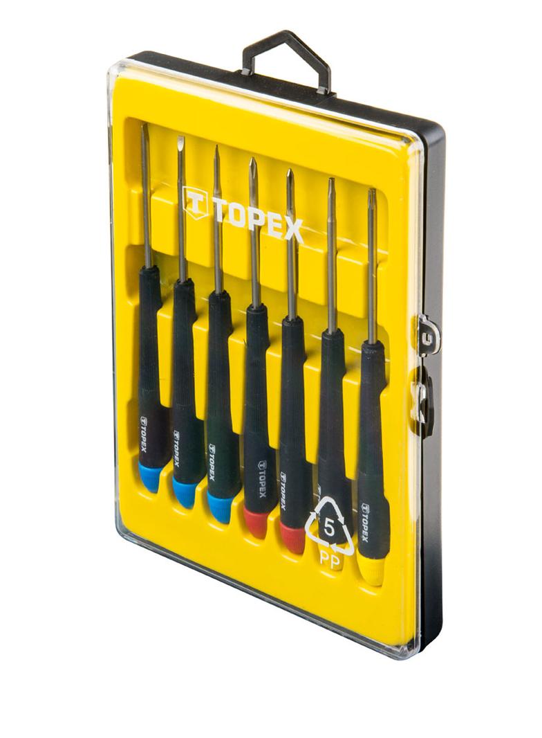Wkrętaki precyzyjne, zestaw 7 szt.
