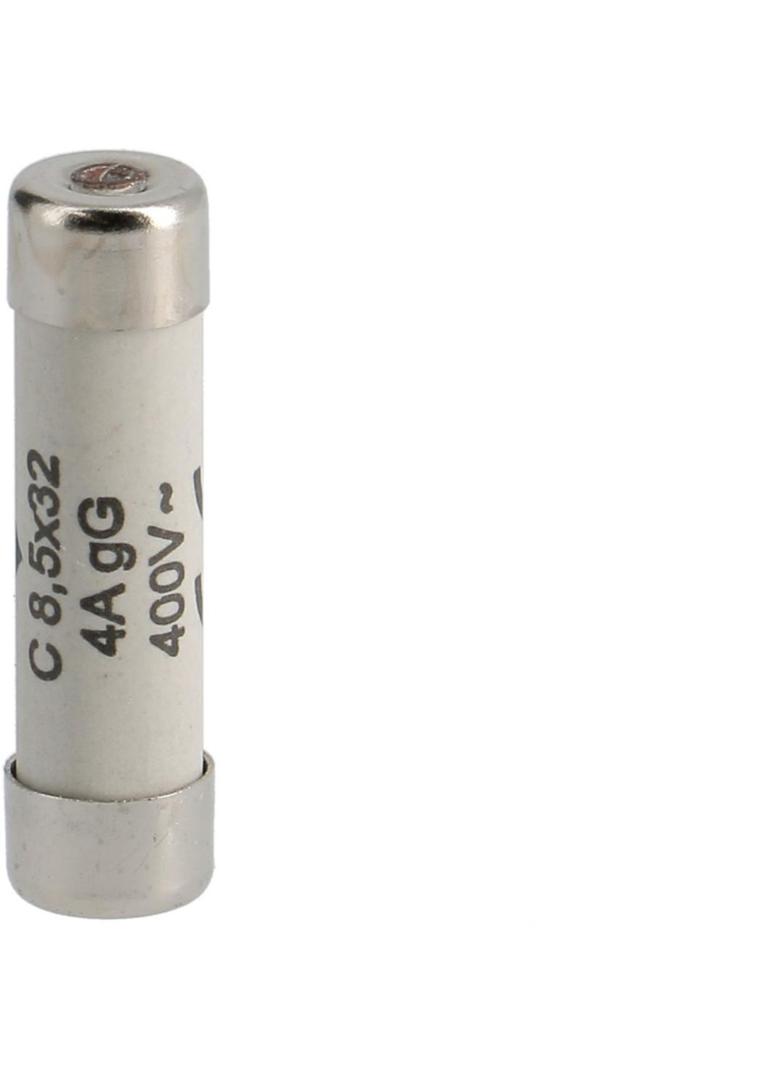 Wkładka bezpiecznikowa cylindryczna C8,5x32mm gG 4A 400VAC L8532C04 HAGER