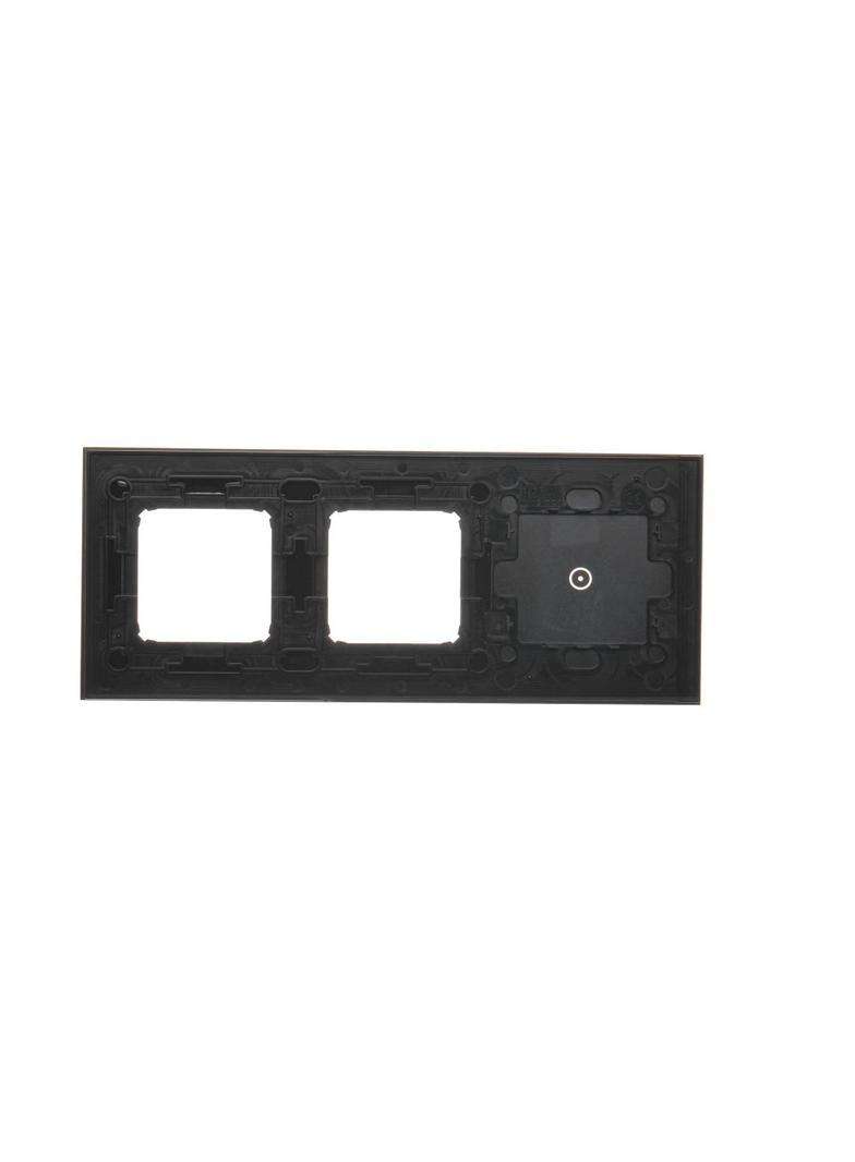 Simon 54 Touch Panel dotykowy S54 Touch 3 moduły 1 pole dotykowe + 2 otwory na osprzęty S54 zastygła lawa DSTR3100/73 KONTAKT