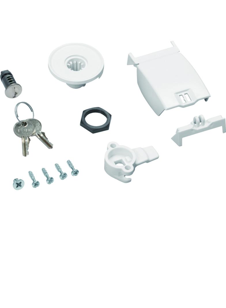 univers Zamek cylindryczny z pokrywą plombowaną FZ824N HAGER