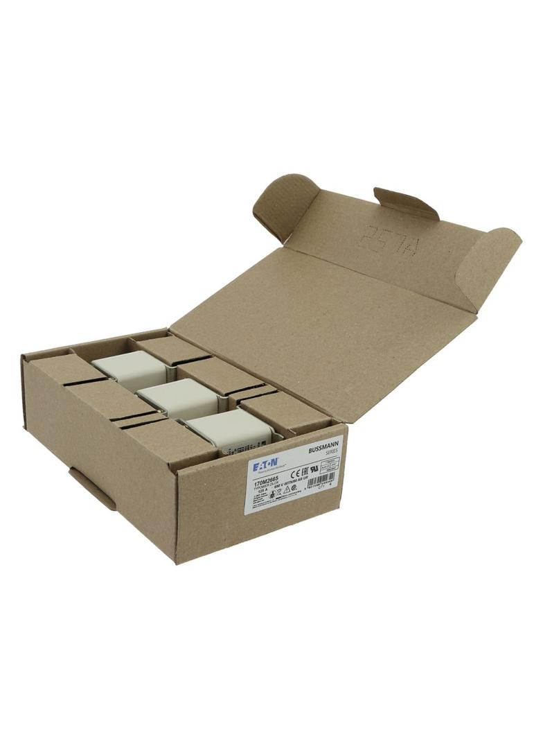 125A 690V aR 00TN/80 TYPE T IND. FUSE Wkładka szybka 125A AC 690V DIN 00 aR DIN IEC nieizol 170M2665