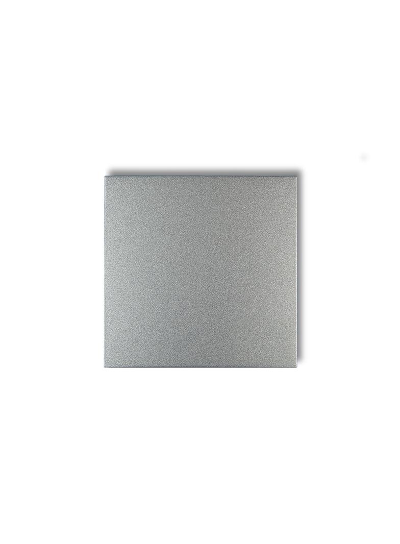 Klawisz pojedynczy do łączników DECO, ICON, MINI, FLEXI, srebrny metalik 7DKL-1 KARLIK