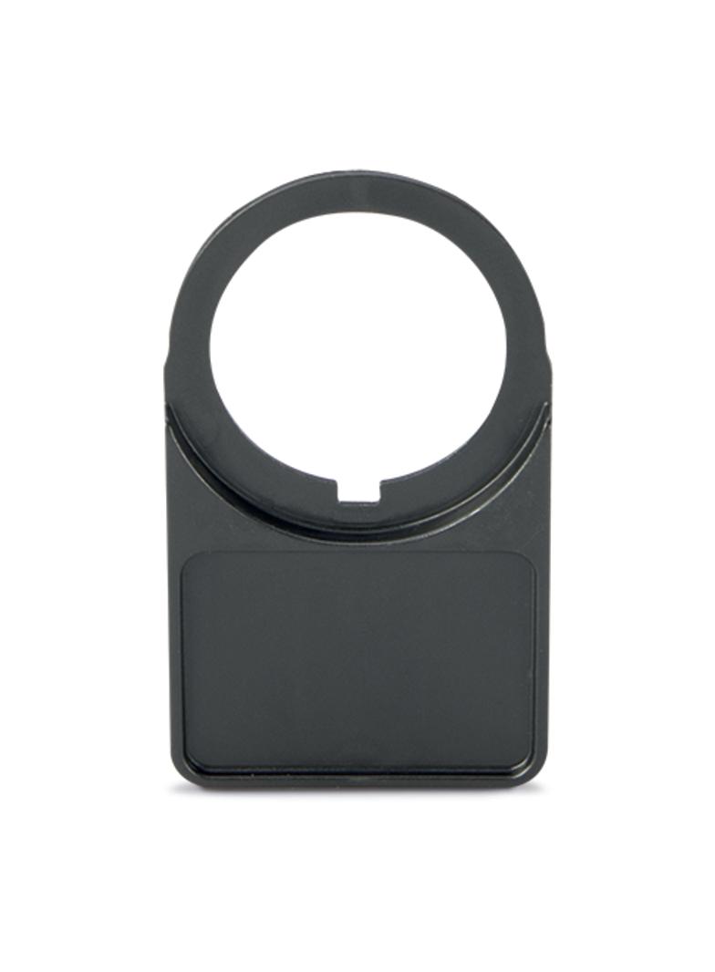 uniwersalne ramki do przycisków 27 x 19 mm czarne 100 szt. /100szt./ WAGO