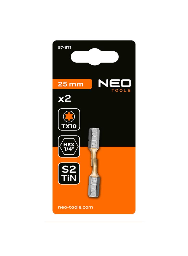 Końcówki wkrętakowe TX10 x 25 mm, 2 szt.