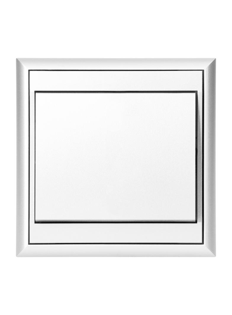 Przycisk dzwonek podtynkowy Luna, 10A, 250V, WP-6/7L, biały