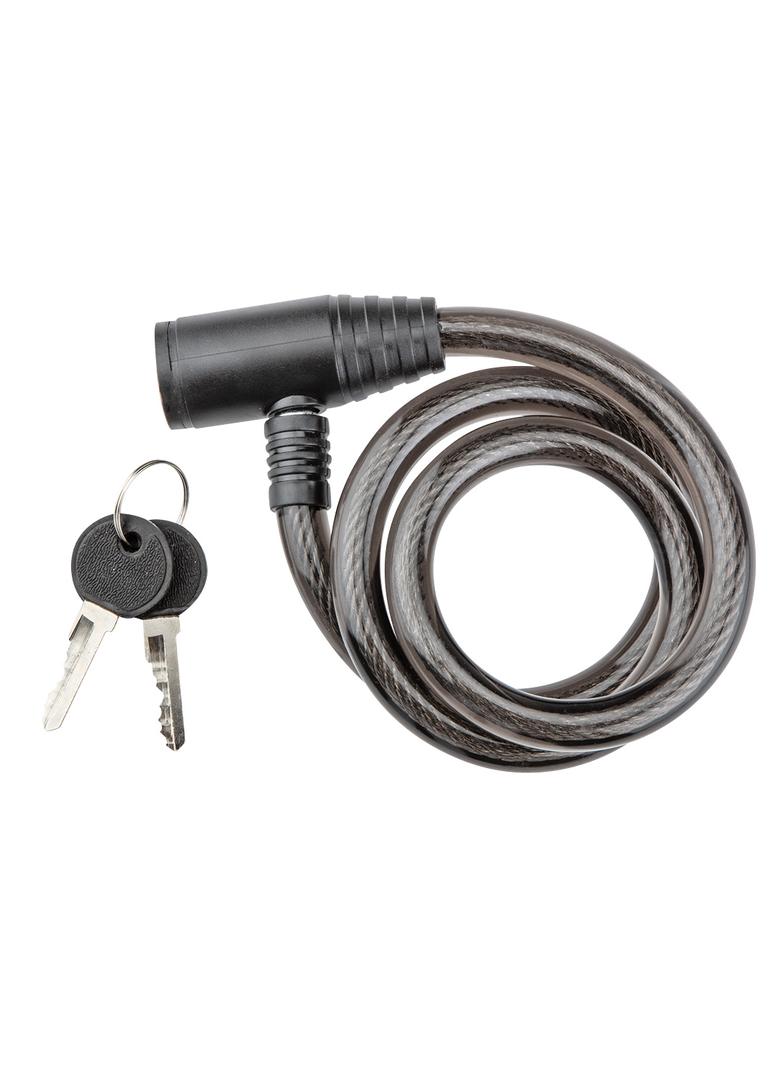 Linka rowerowa 12 x 800 mm, przezroczysta czarna osłona