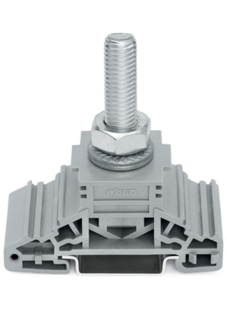 złączka 1-sworzniowa M10 szara