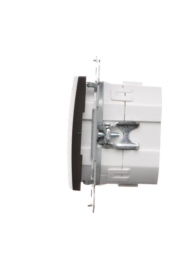 Simon 54 Elektroniczny łącznik/przycisk 4-krotny do sterowania 4 obwodami brąz mat DEW4.01/46 KONTAKT
