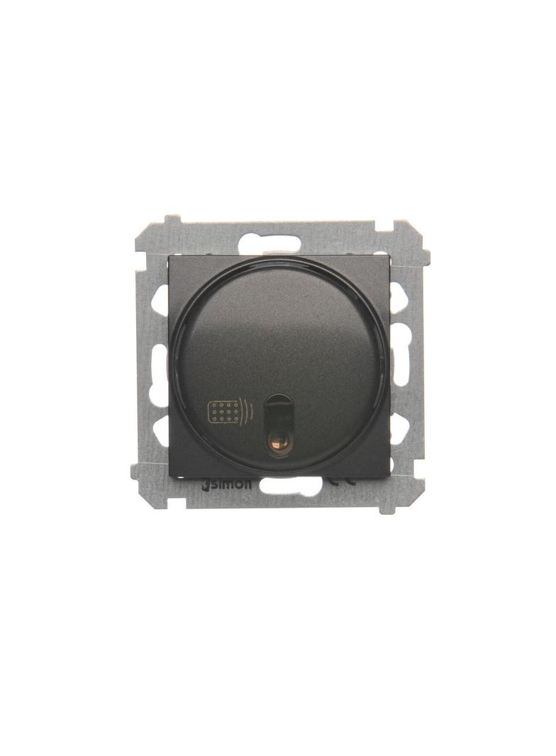 Simon 54 Łącznik zdalnie sterowany z przekaźnikiem 8(2) A 230V antracyt *Wymagana instalacja 3-przewodowa DWP10P.01/48 KONTAKT