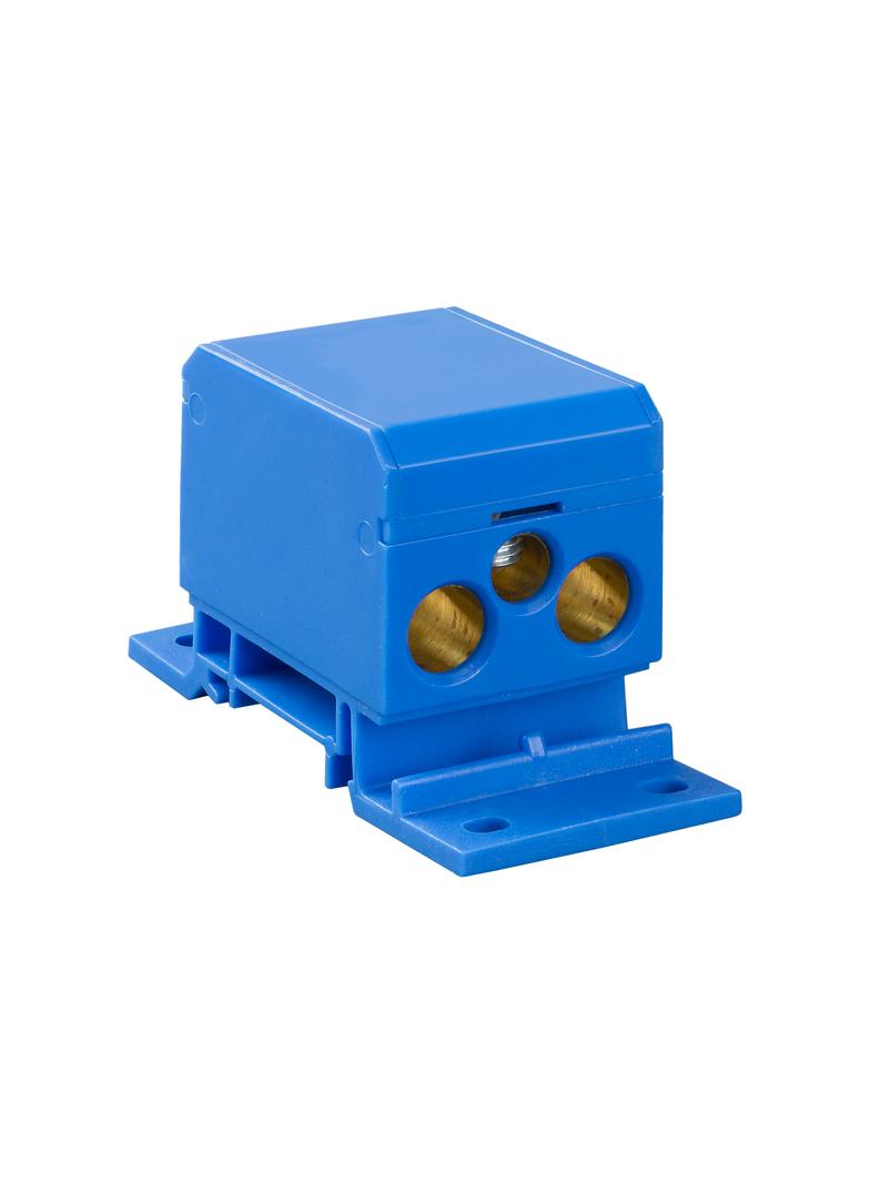Blok rozdzielczy 2x4-70mm2-2x4-50mm2-1x4-25mm2 niebieski DB6-48.38 OPATÓWEK