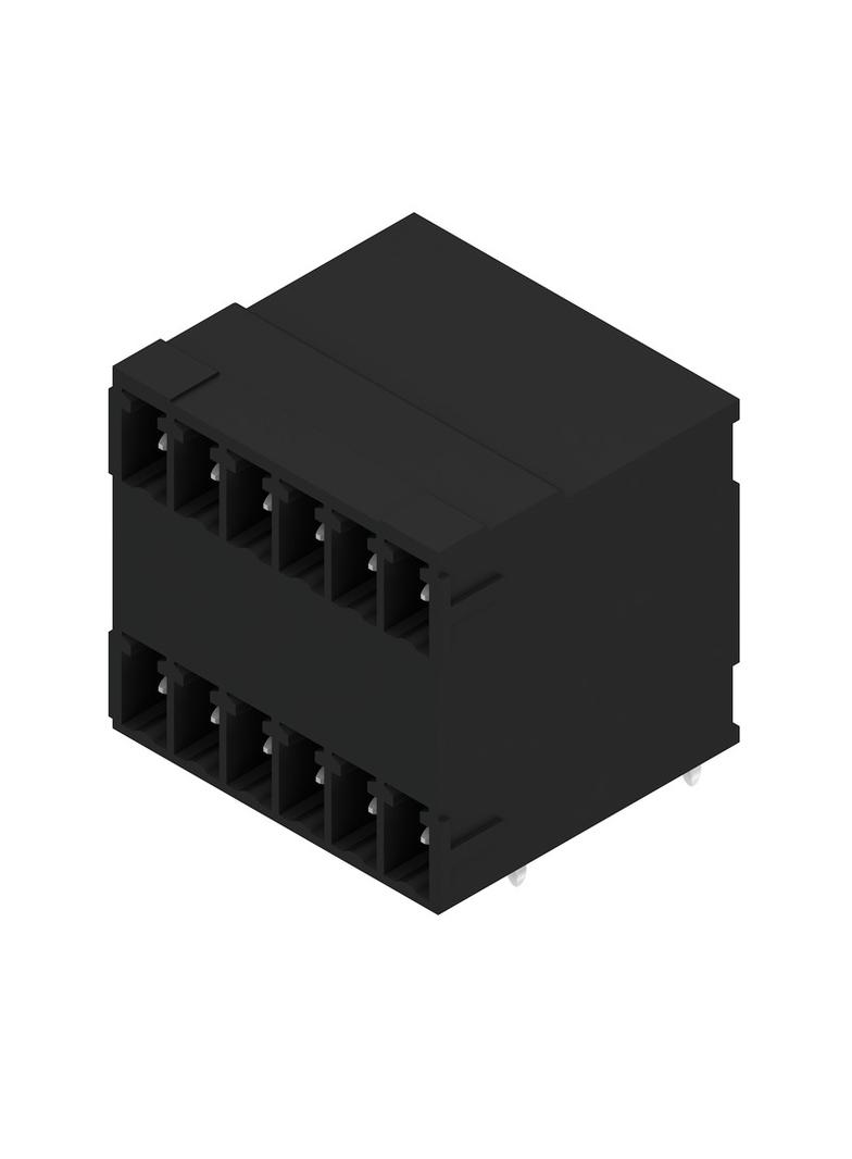 SCD-THR 3.81/12/90G 3.2SN BK BX Złącze wtykowe płytek drukowanych /50szt./ WEIDMULLER