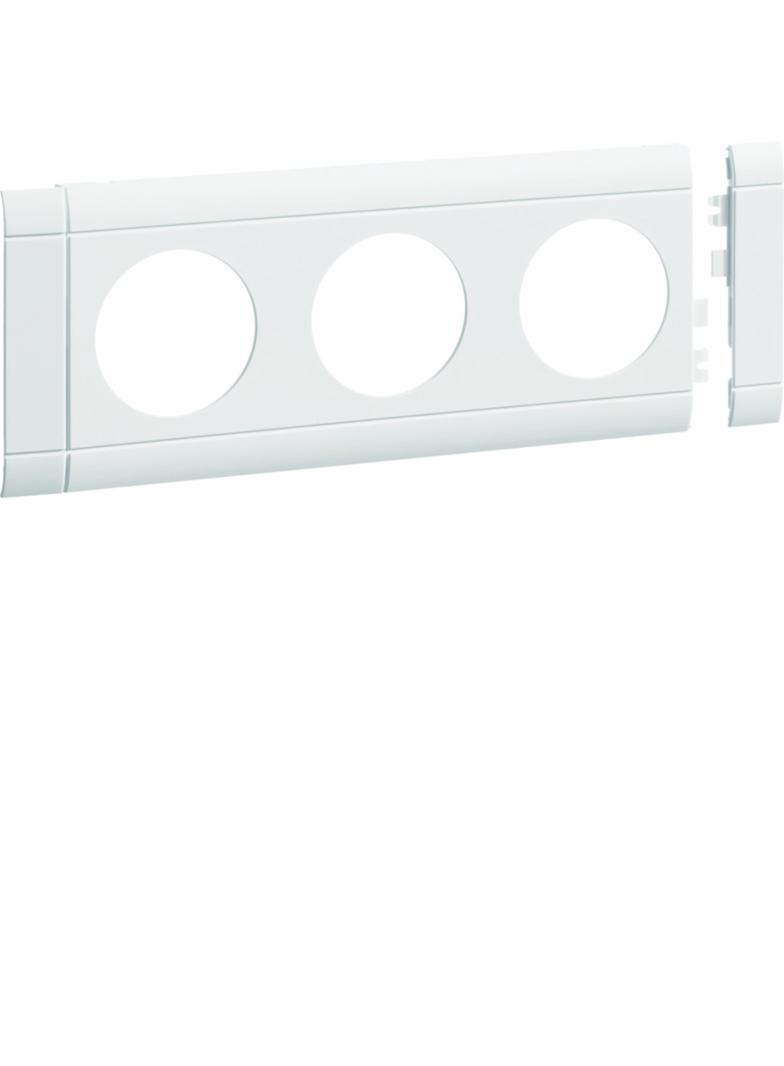 tehalit.WA Maskownica 3-krotna ABS bezhalogenowy biały GB080309016 HAGER