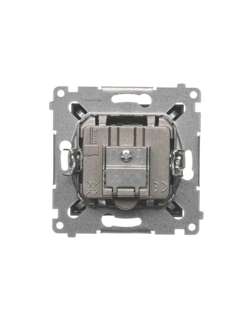 Simon 54 Gniazdo antenowe R-TV-SAT końcowe/zakończeniowe antracyt DASK.01/48 KONTAKT