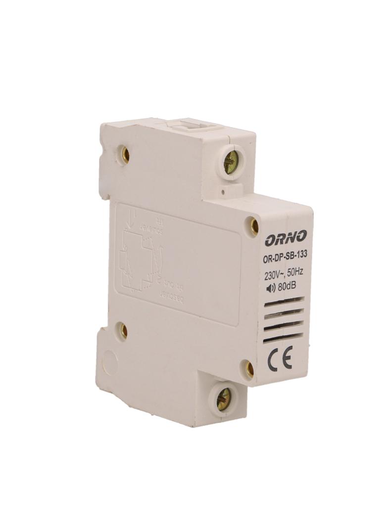 Dzwonek przewodowy na szynę DIN-1 moduł OR-DP-SB-133 ORNO