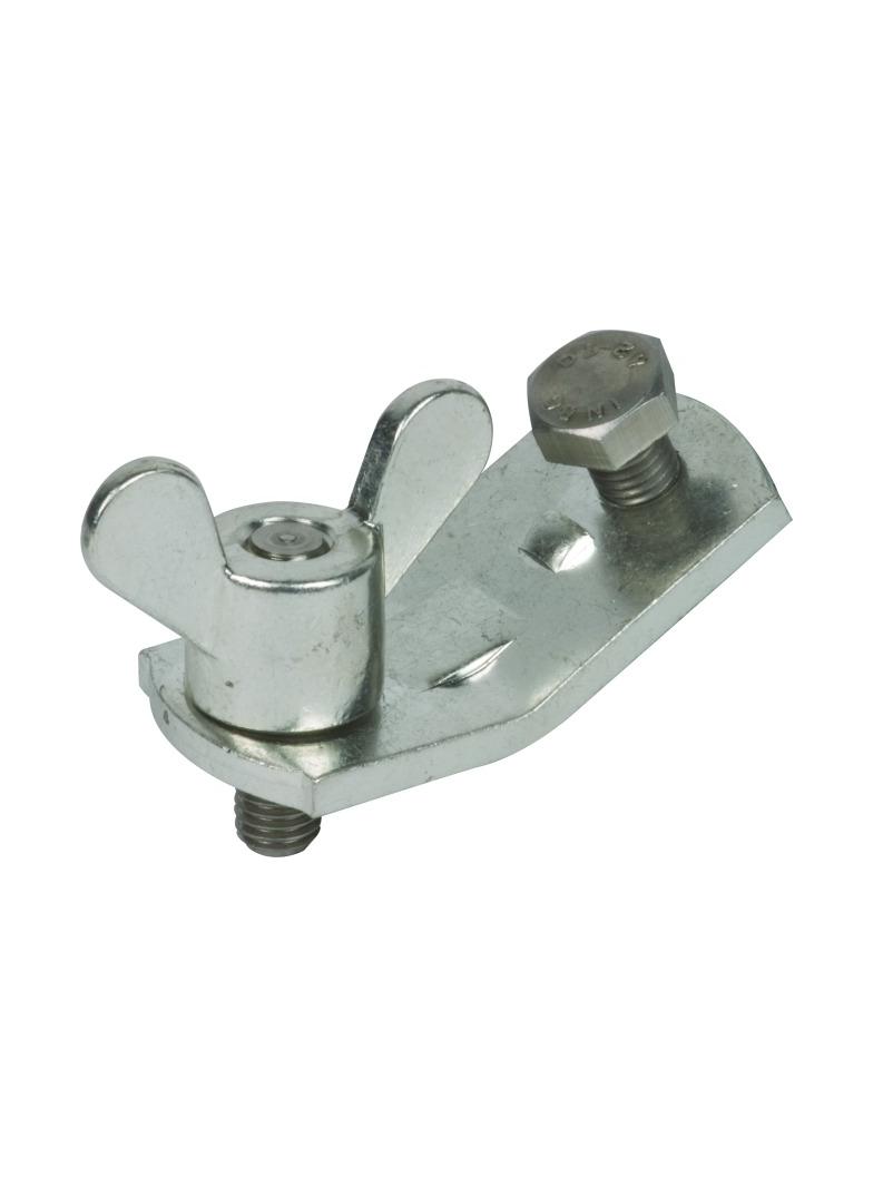 Element przyłączeniowy uziemiający ze śrubą motylkową M16