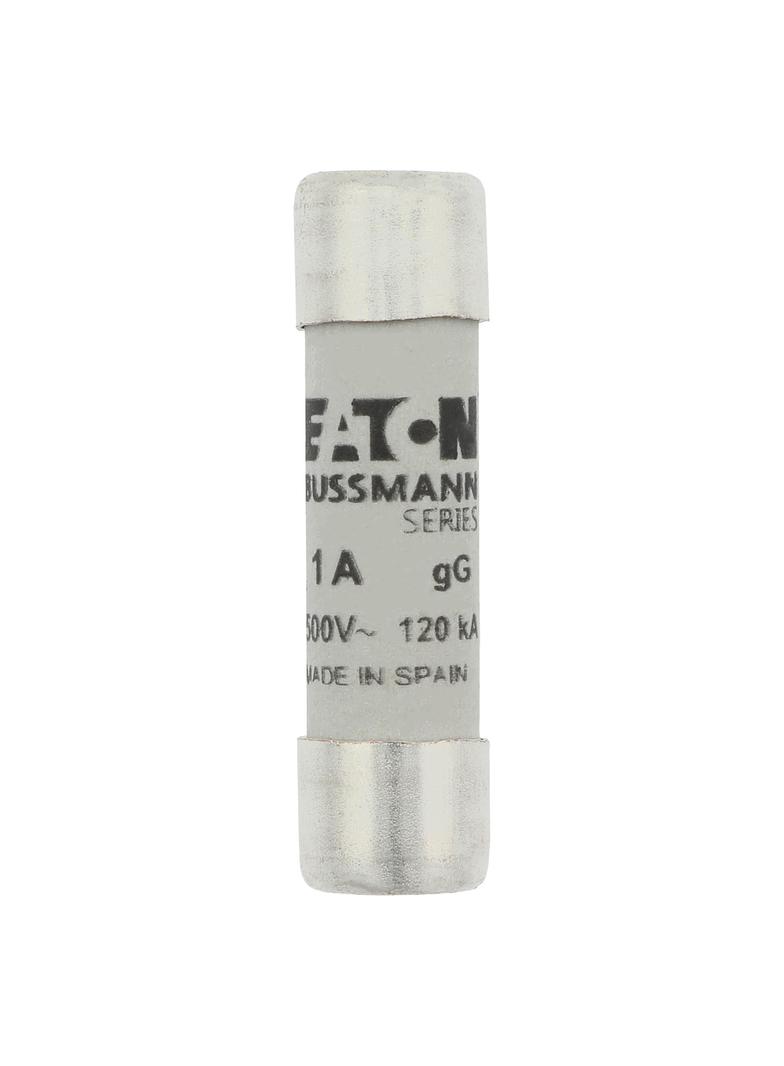 CYLINDRICAL FUSE 10 x 38 1A GG 500V AC Wkładka cylindryczna 10 x 38mm 1A GG 500V AC C10G1 EATON