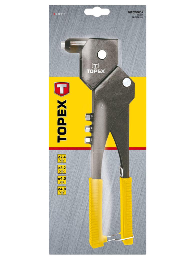 Nitownica do nitów aluminiowych 2.4/3.2/4.0/4.8 mm, wielopołożeniowa