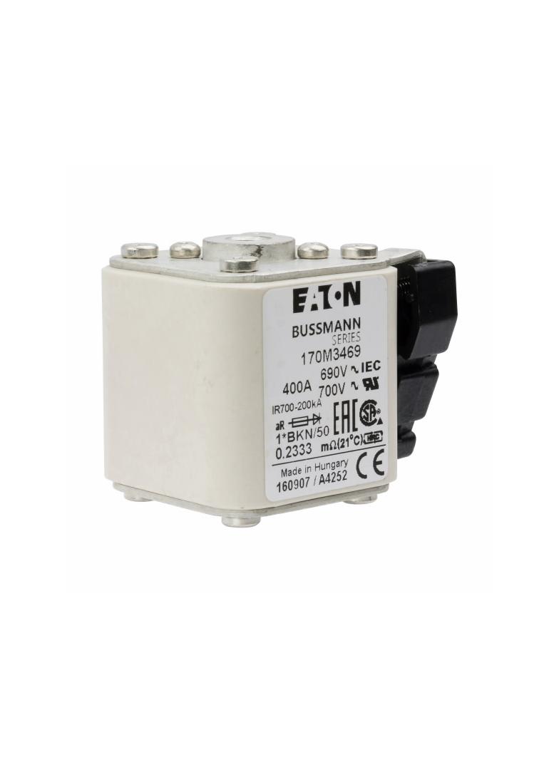 FUSE 400A 690V 1*BKN/50 AR UC Wkładka szybka 400A AC 690V rozmiar 1 aR IEC UL 170M3469 EATON