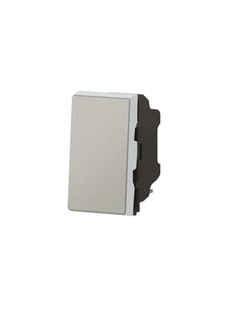 MOSAIC ŁĄCZNIK JEDNOBIEGUNOWY/SCHODOWY - 1 MODUŁ ALUMINIUM 10AX-250V~, Legrand