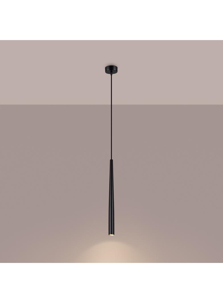 Sollux Lampa wisząca BLISS 1 czarna SL.1462