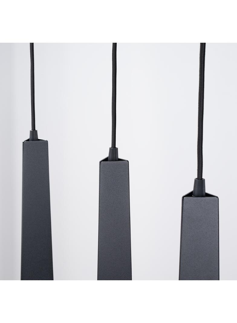 Lampa wisząca PRYSM 3L czarna
