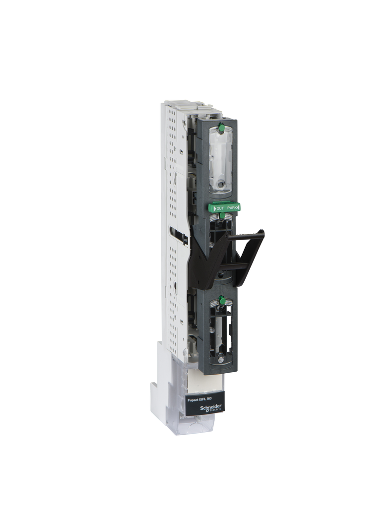 Rozłącznik listwowy, FuPacT ISFL160, rozstaw 100mm, przyłącza śrubowe M8