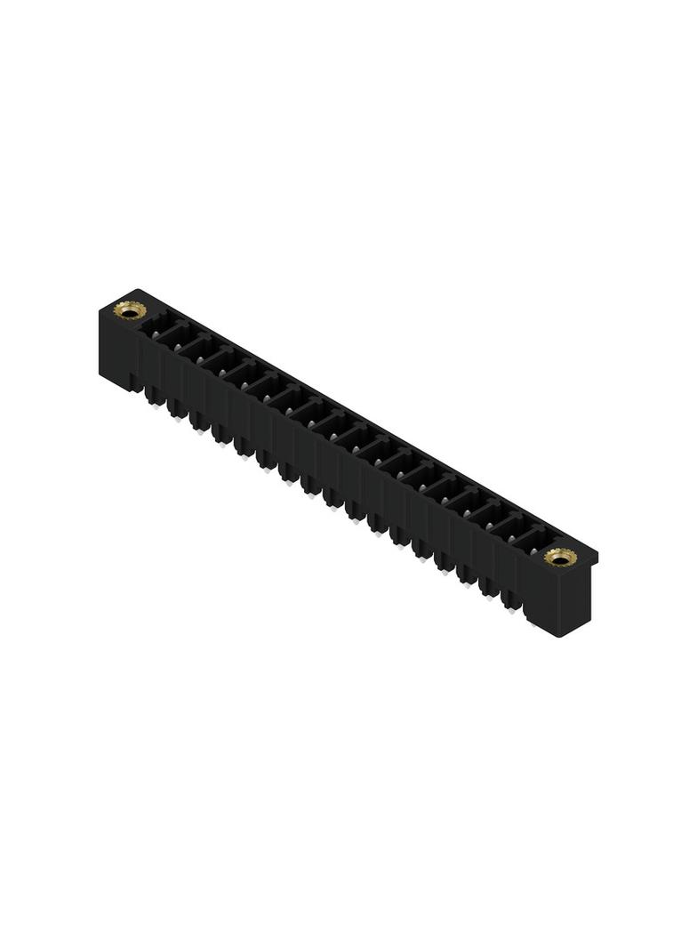 SC 3.81/18/180F 3.2SN BK BX Wtyki PCB (złącza płyty), 3.81 mm, Liczba biegunów: 18, kąt odejścia: 180° /18szt./ 1943530000 WEIDMÜLLER