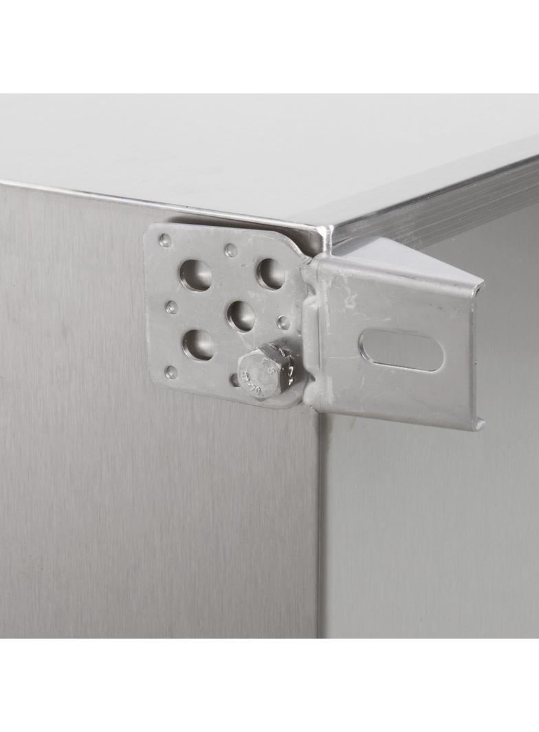 4 UCHWYTY MOCUJĄCE DO ŚCIAN ZE STALI NIERDZEWNEJ 300 KG, Legrand