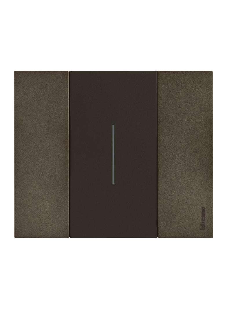 LIVING NOW - KLAWISZ - 2 MODUŁY - CZERŃ, Bticino