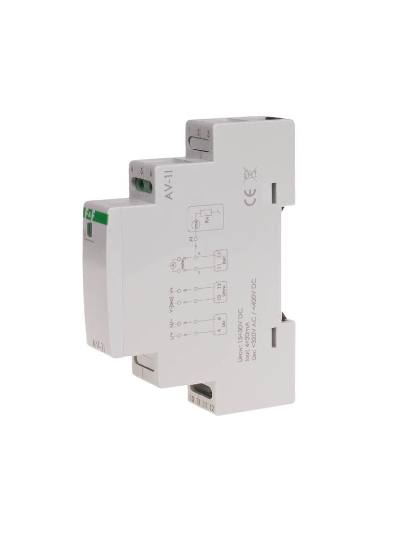 Analogowy przetwornik napięcia jednofazowy MAX-AV-1I F&F