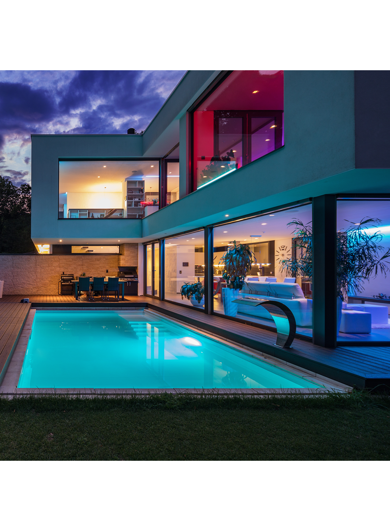 Zestaw LED RGB Wi-FI 5m Smart Tuya IP65 + CCT + Dim 12V