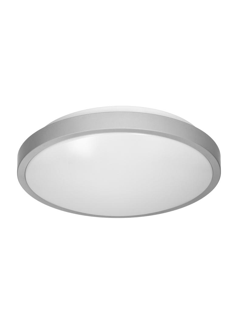 Lampa sufitowa SELENE plafon 2xE27 2x60W klosz matowy IP54 szary