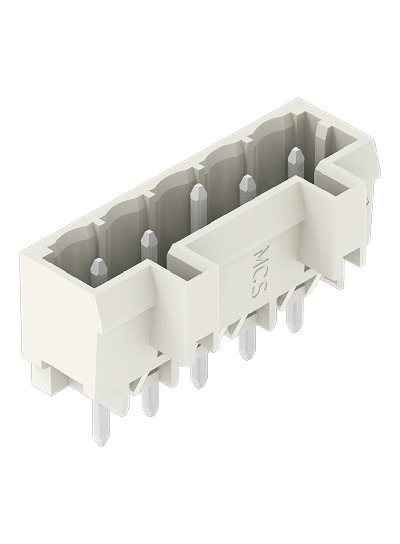 MCS-MIDI Classic wtyk 5-bieg. j-szary raster 5 mm /200szt./ WAGO