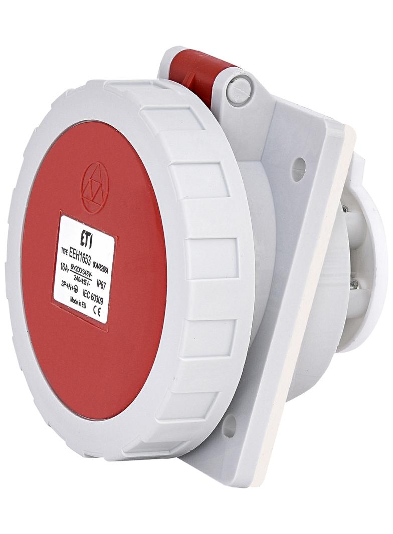 16A 400V 3P+N+PE Gniazdo tablicowe IP67 EEH 1653 004482084 ETI