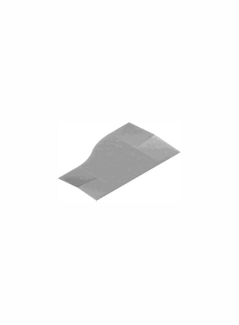 PRDLC200/100 Pokrywa redukcji lewej 2,0 mm