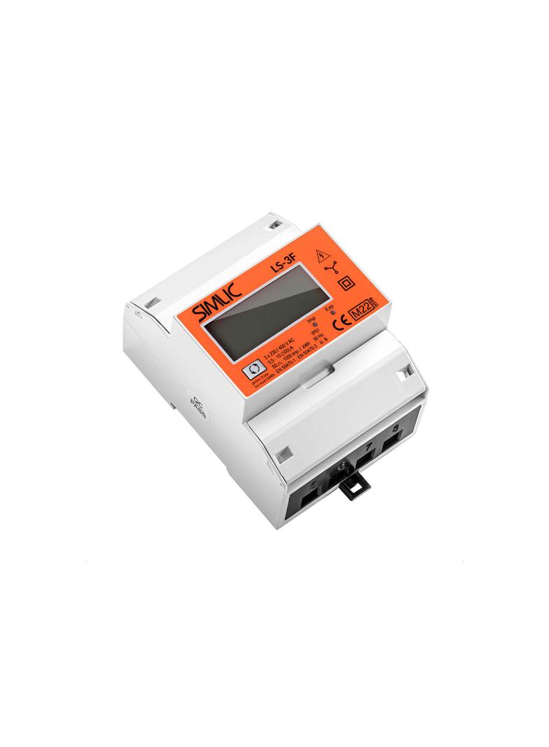LS-3F MID Licznik energii elektrycznej trójfazowy 4-modułowy cyfrowy SIMLIC