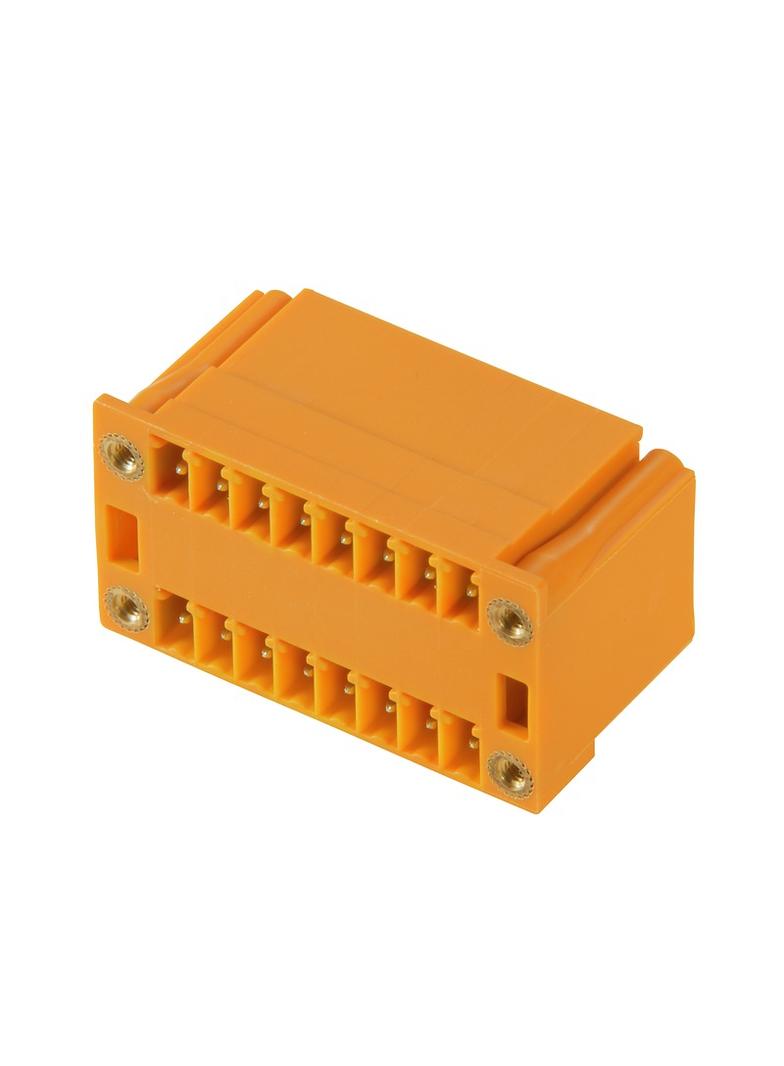 SCD 3.81/16/90F 3.2SN OR BX Wtyki PCB (złącza płyty), 3.81 mm, Liczba biegunów: 16, kąt odejścia: 90° /28szt./ 1973320000 WEIDMÜLLER
