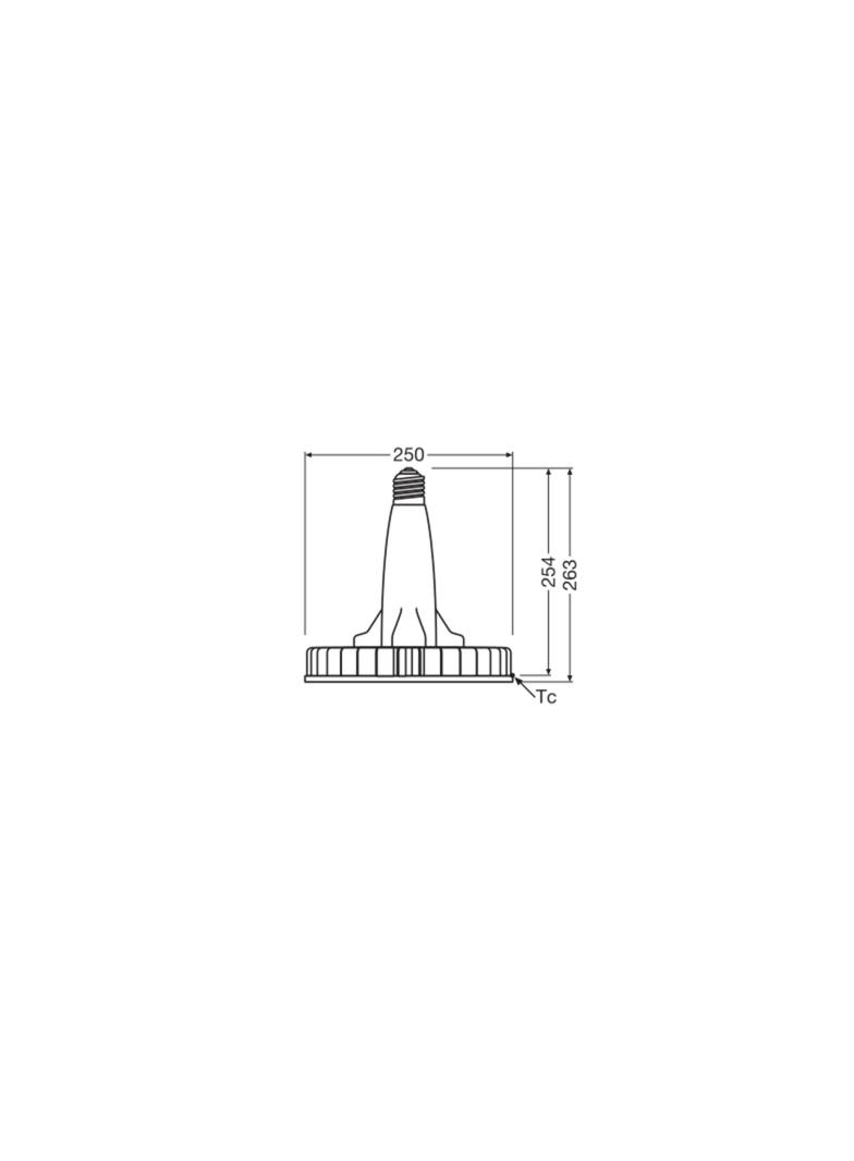 Lampa HID LED HB 150W/840 230V UN E40 4X1 LEDV