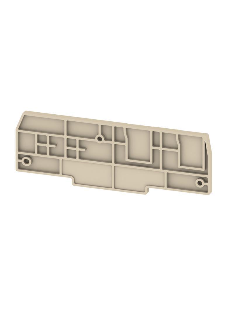 ZAP/TW ZT4/4AN/2 Płyta separacyjna (terminal), Płyta zamykająca i pośrednia, 100.1 mm x 34.65 mm, Ciemnobeżowy /50szt./ 1848360000 WEIDMÜLLER